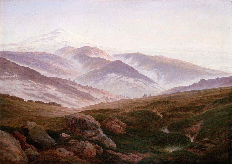 Caspar David Friedrich The Giant Mountains oil painting image
